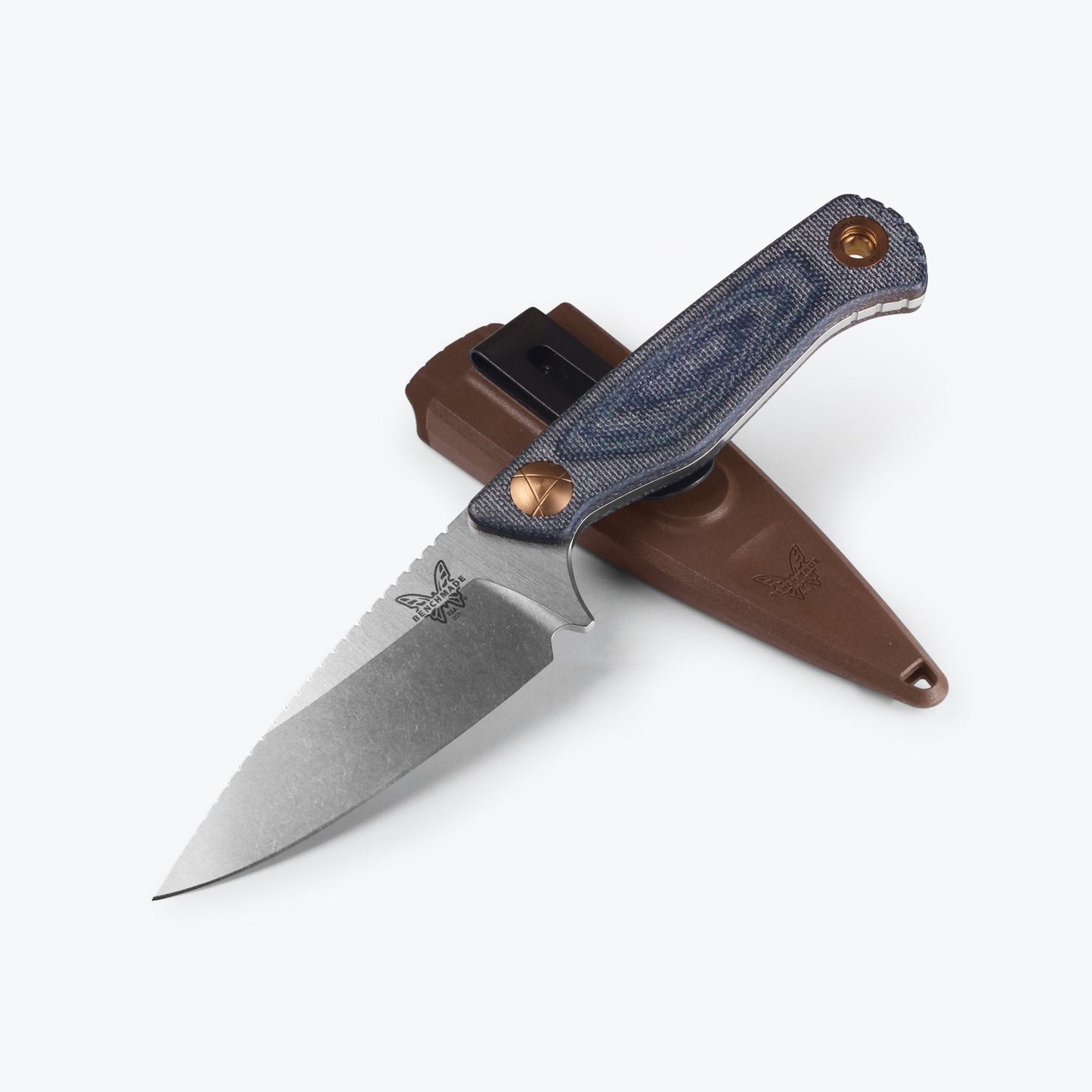 203-04 Dacian | Blue Denim Micarta