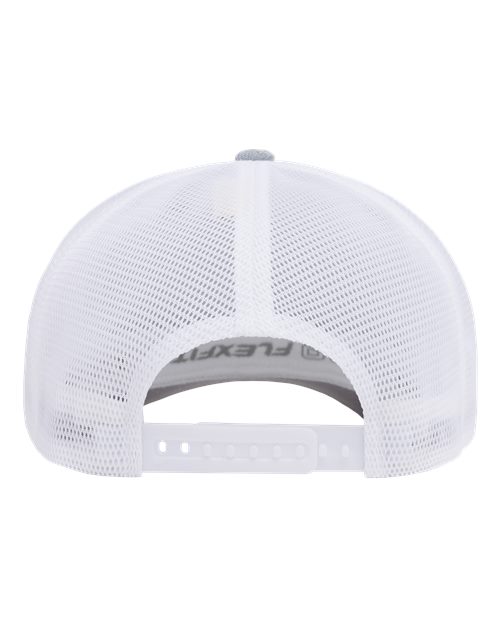 USPFC 2026 MELANGE SILVER/WHITE Flexfit Adult 110® Mesh Cap