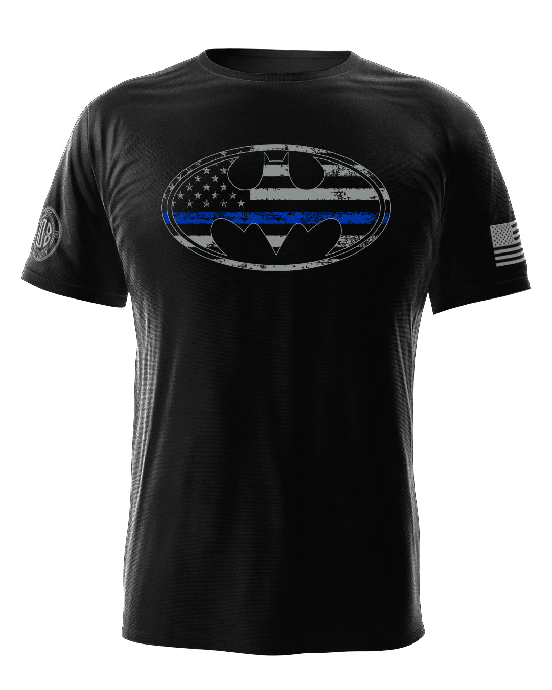 Bat Blue Line Men's Tee