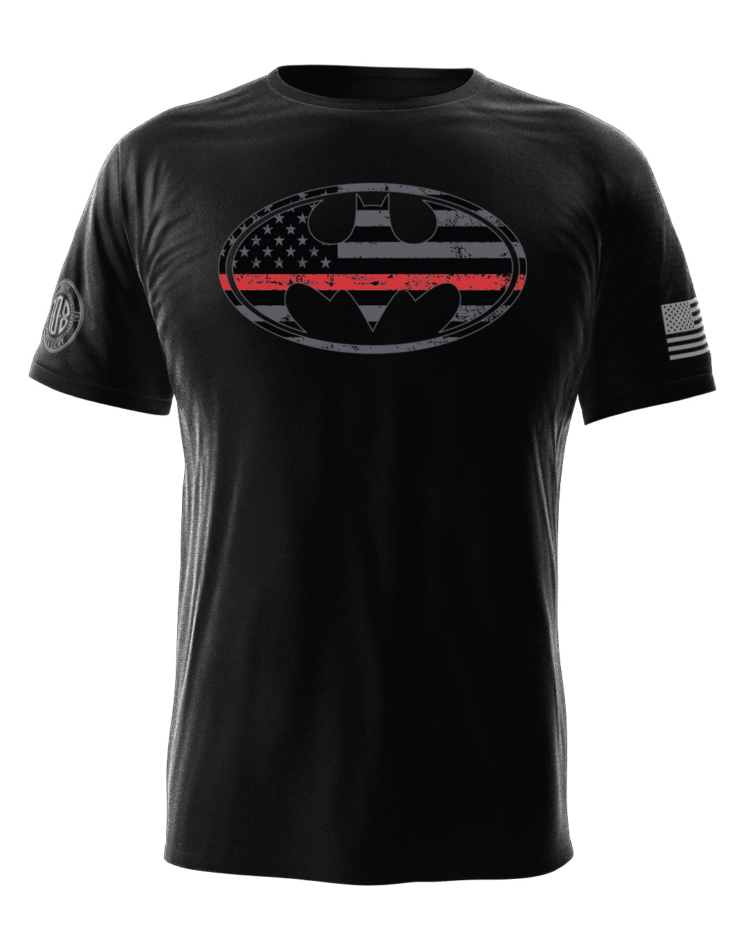 Bat Red Line Men's Tee
