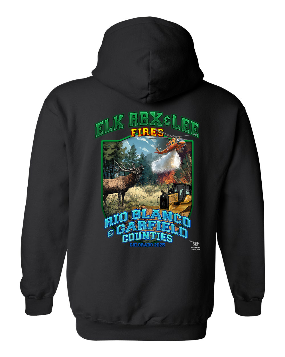 ELK RBX & LEE FIRE HOODIE 2025