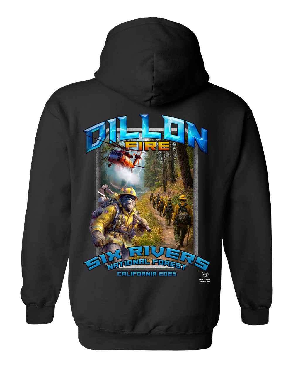 DILLON FIRE HOODIE 2025
