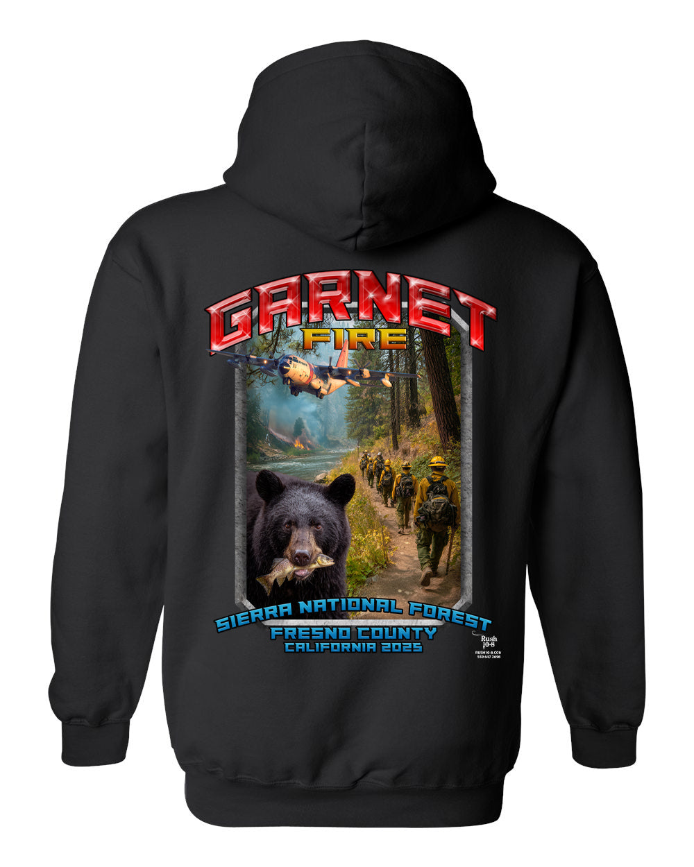 GARNET FIRE HOODIE 2025