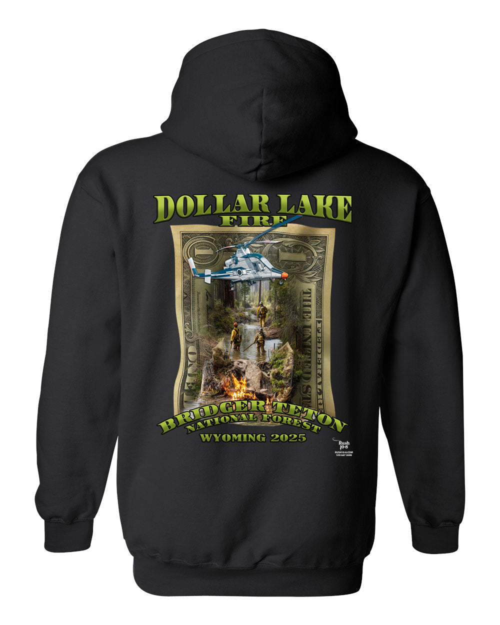 DOLLAR LAKE FIRE HOODIE 2025