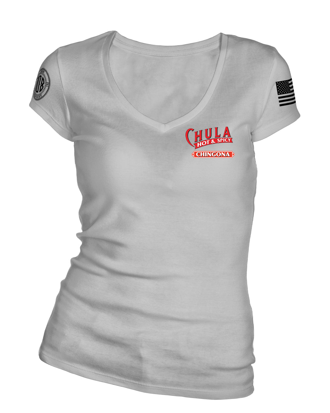 Chula Chingona Women's V-Neck Tee