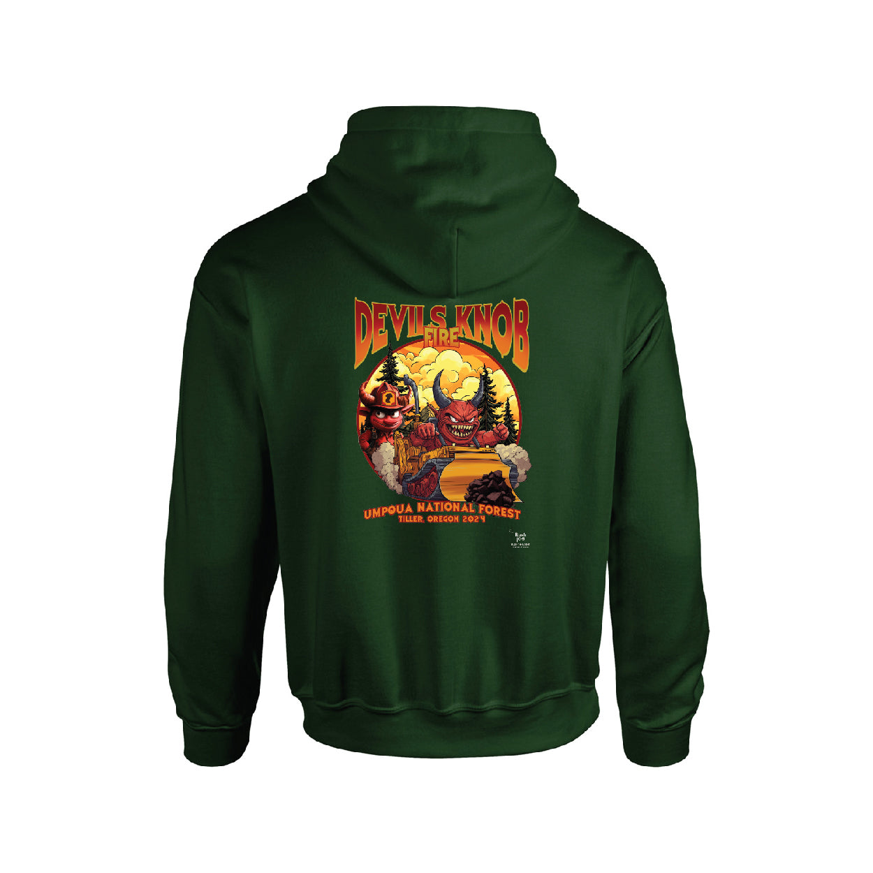 DEVIL'S KNOB FIRE HOODIE