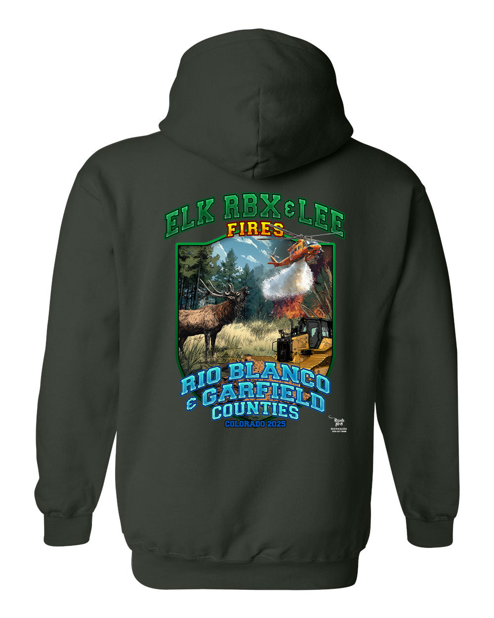 ELK RBX & LEE FIRE HOODIE 2025
