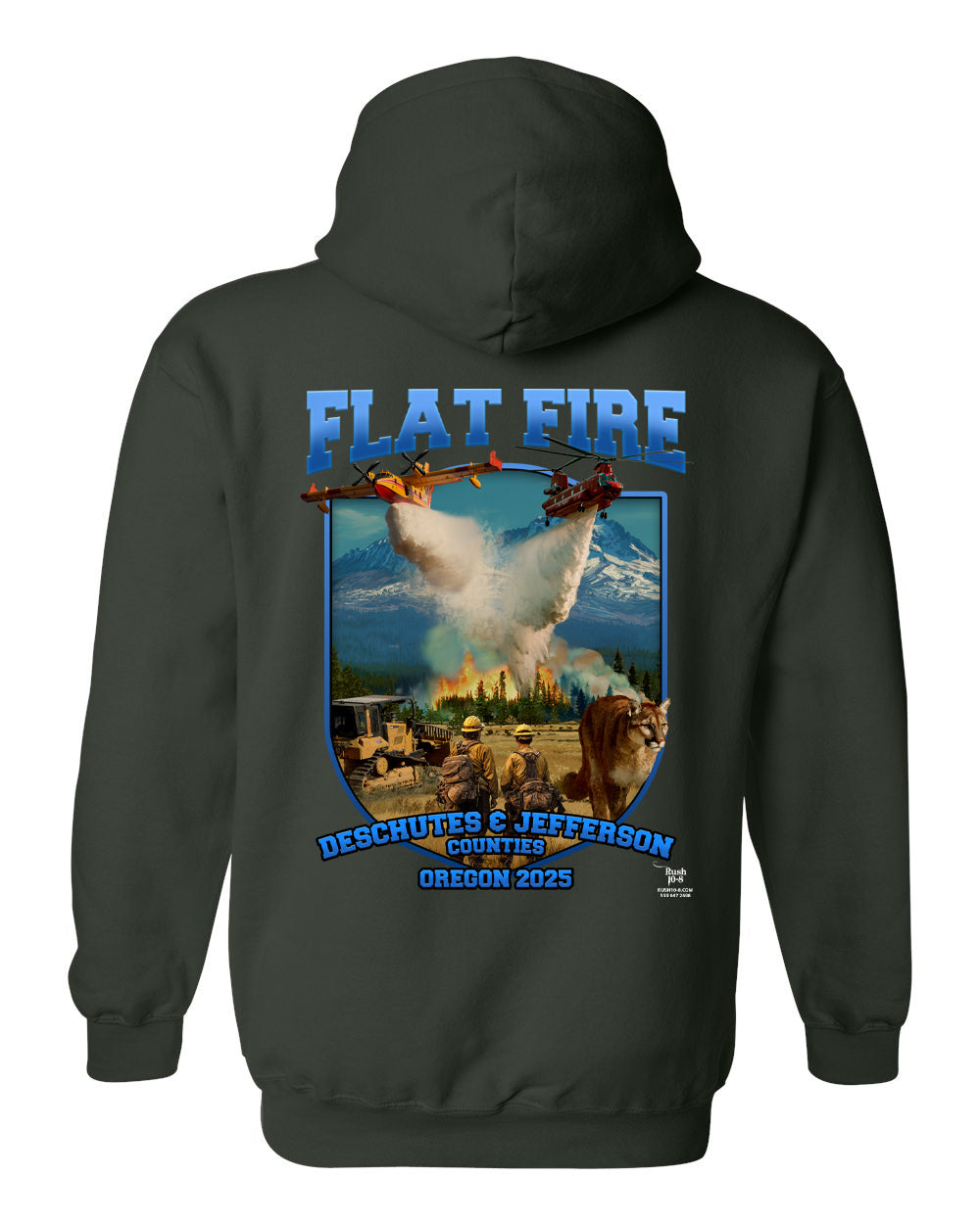 FLAT FIRE HOODIE 2025