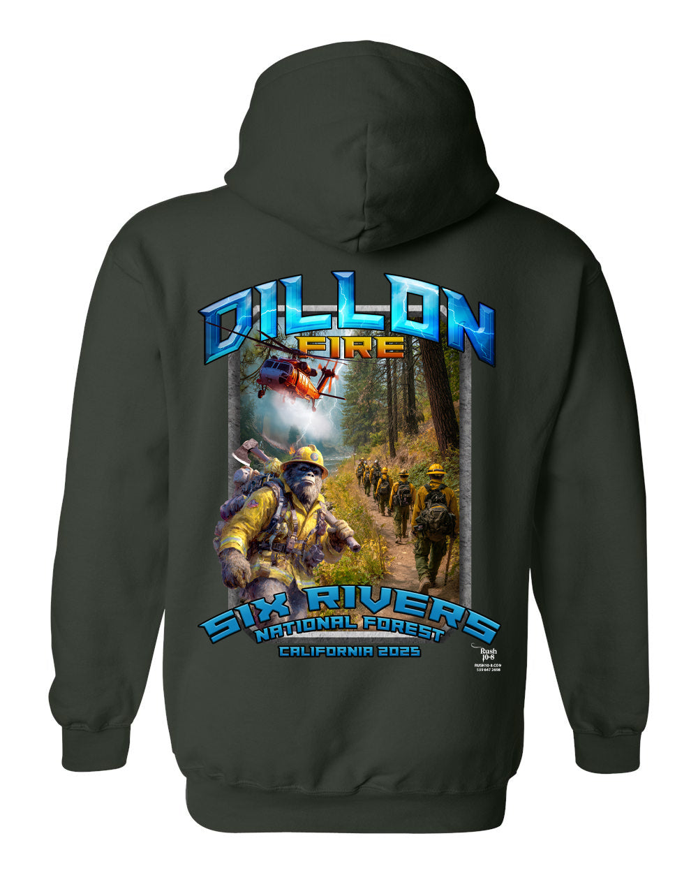DILLON FIRE HOODIE 2025