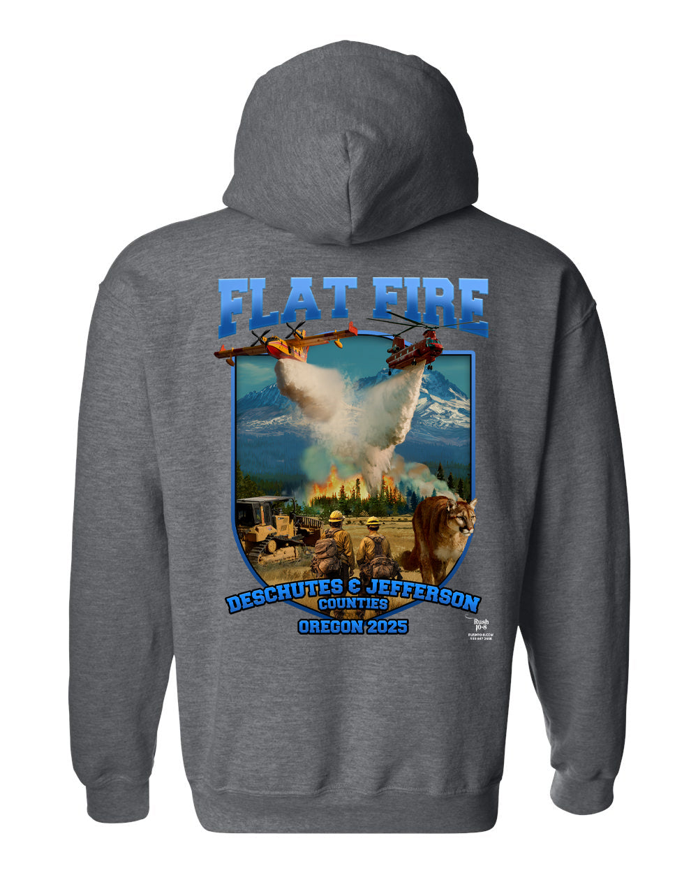 FLAT FIRE HOODIE 2025