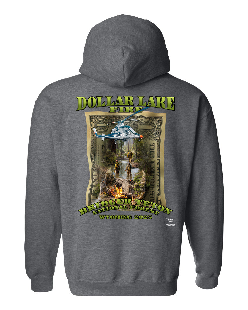DOLLAR LAKE FIRE HOODIE 2025