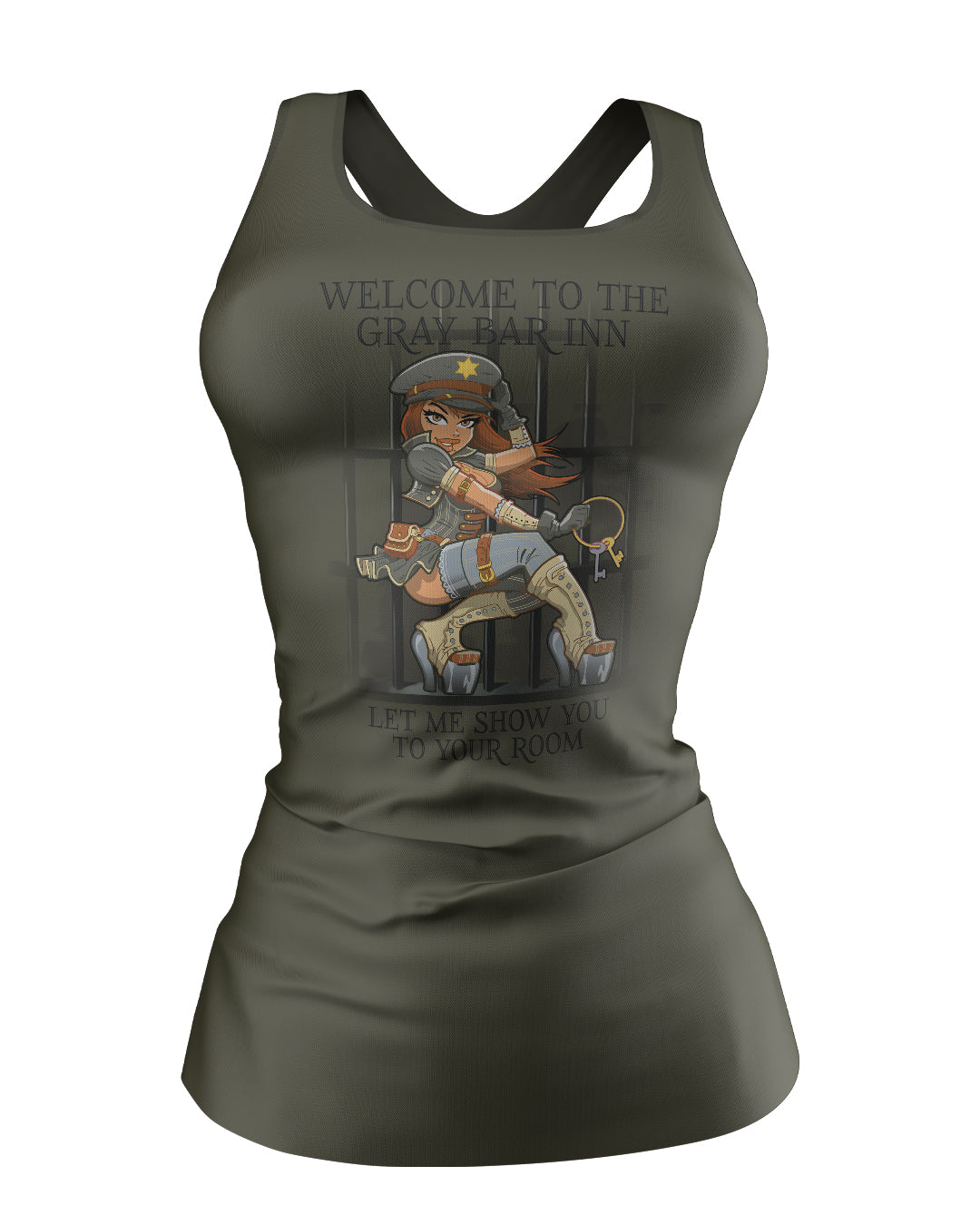 Gray Bar Inn Women's Racerback Tank