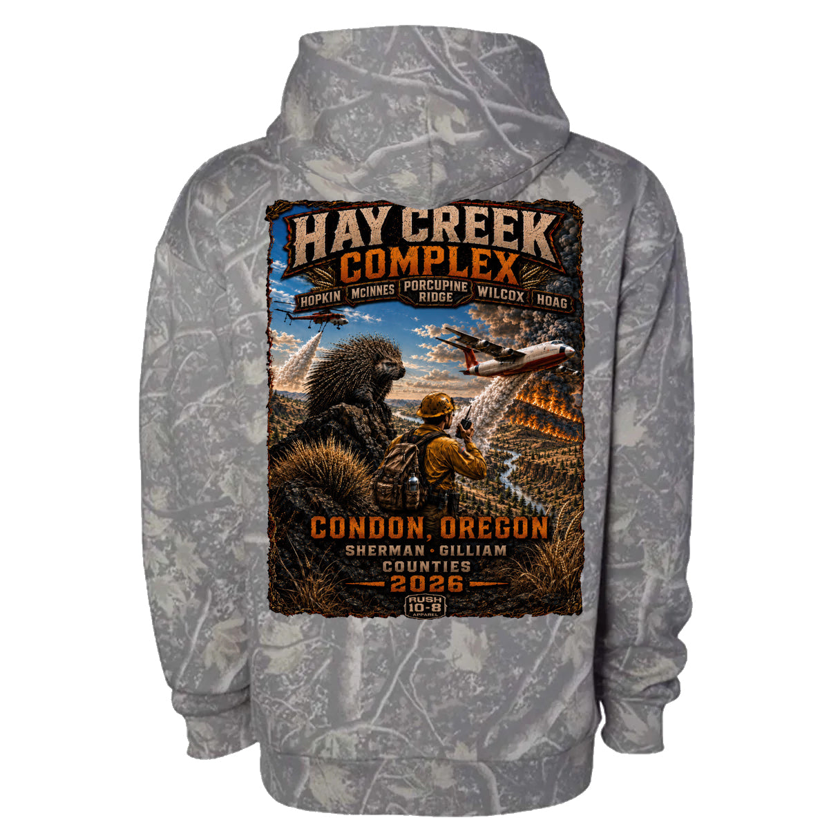 THE BEAR TRAP FIRE HOODIE - 2026 – Rush Ten Eight