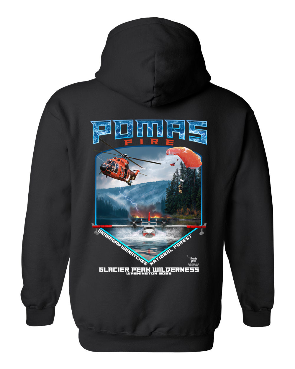 POMAS FIRE HOODIE 2025