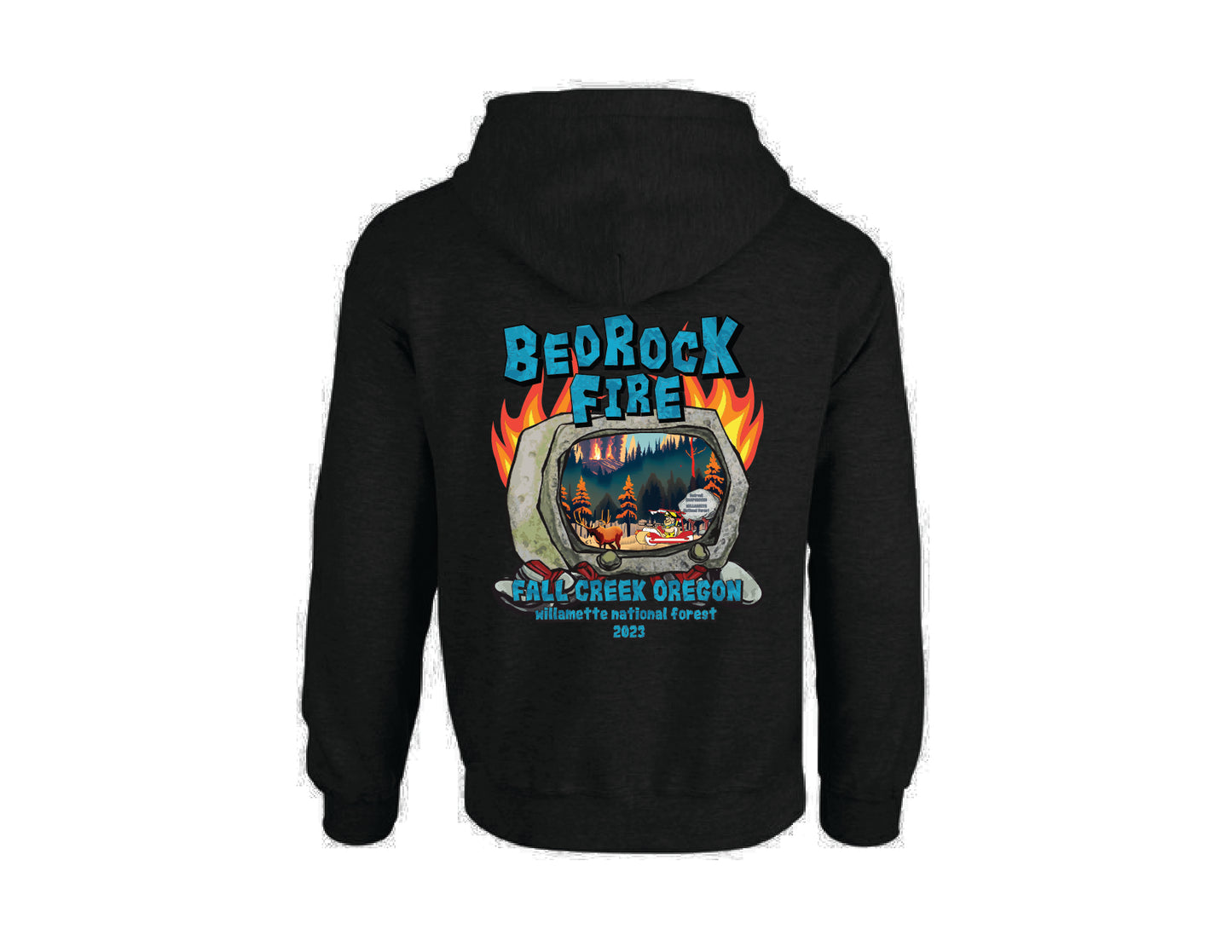 BEDROCK FIRE FIRE HOODIE