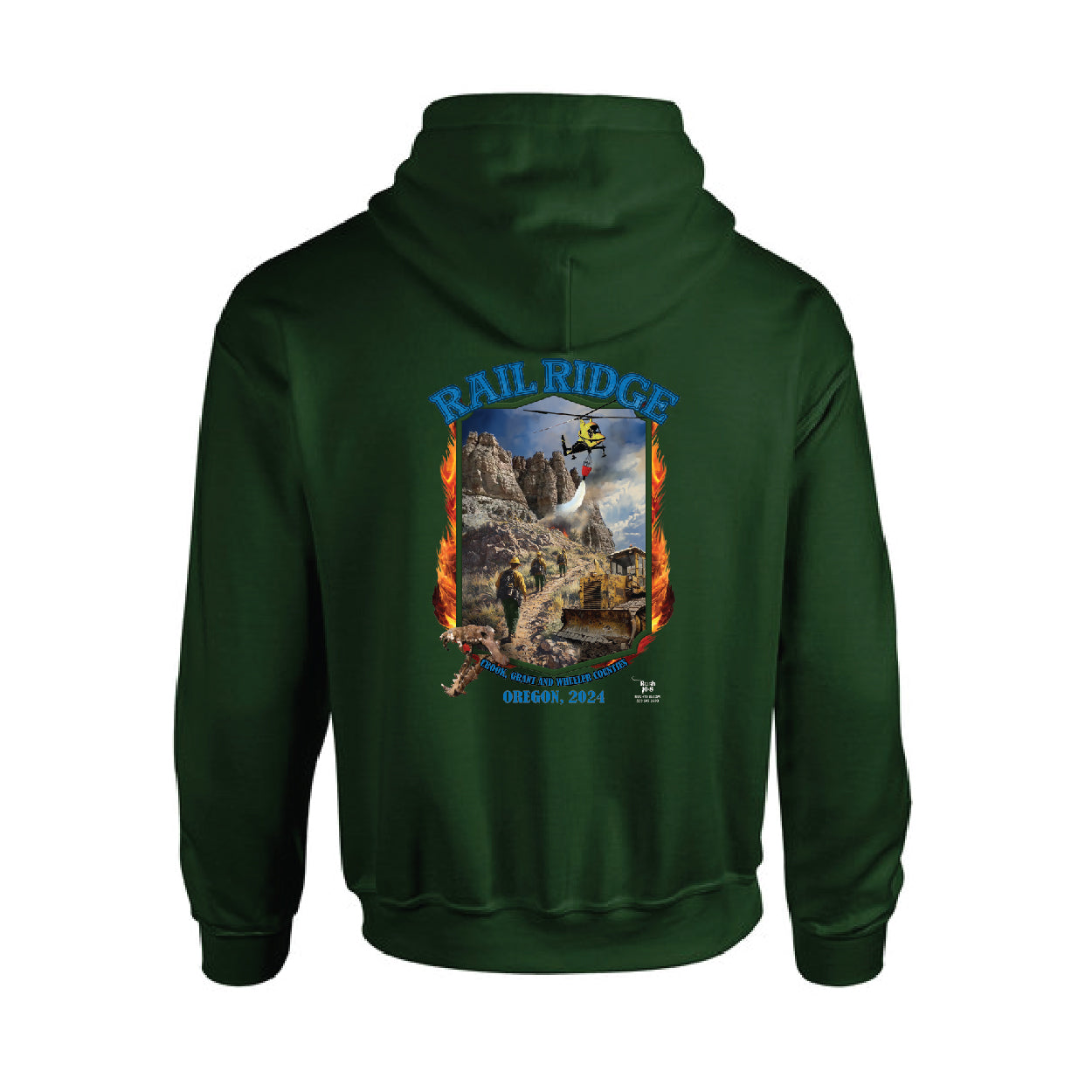 RAIL RIDGE FIRE HOODIE