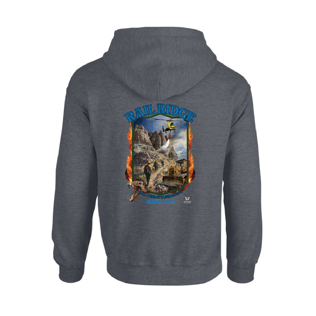 RAIL RIDGE FIRE HOODIE