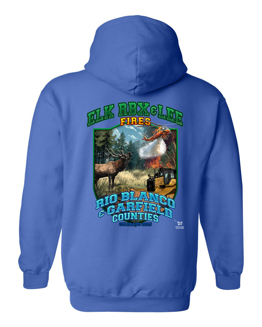 ELK RBX & LEE FIRE HOODIE 2025