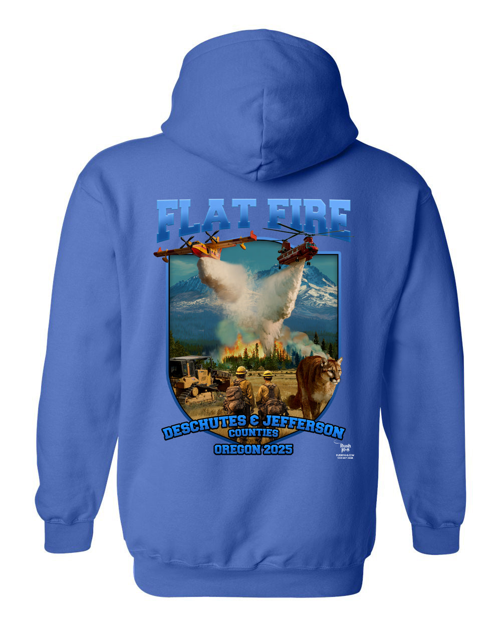 FLAT FIRE HOODIE 2025