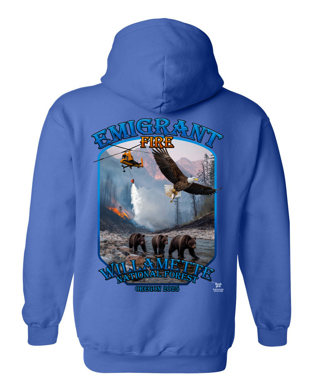 EMIGRANT FIRE HOODIE 2025