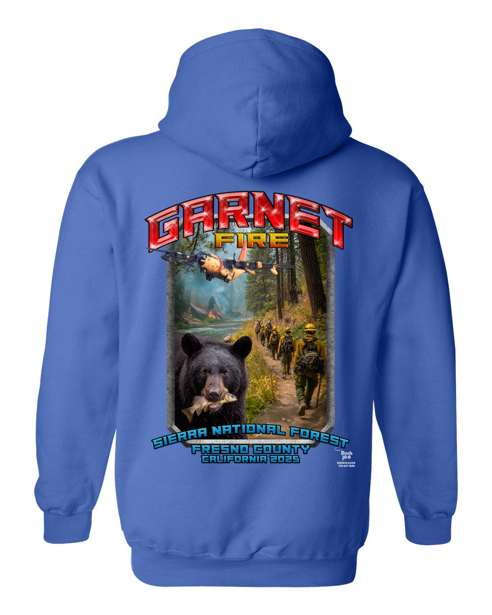 GARNET FIRE HOODIE 2025