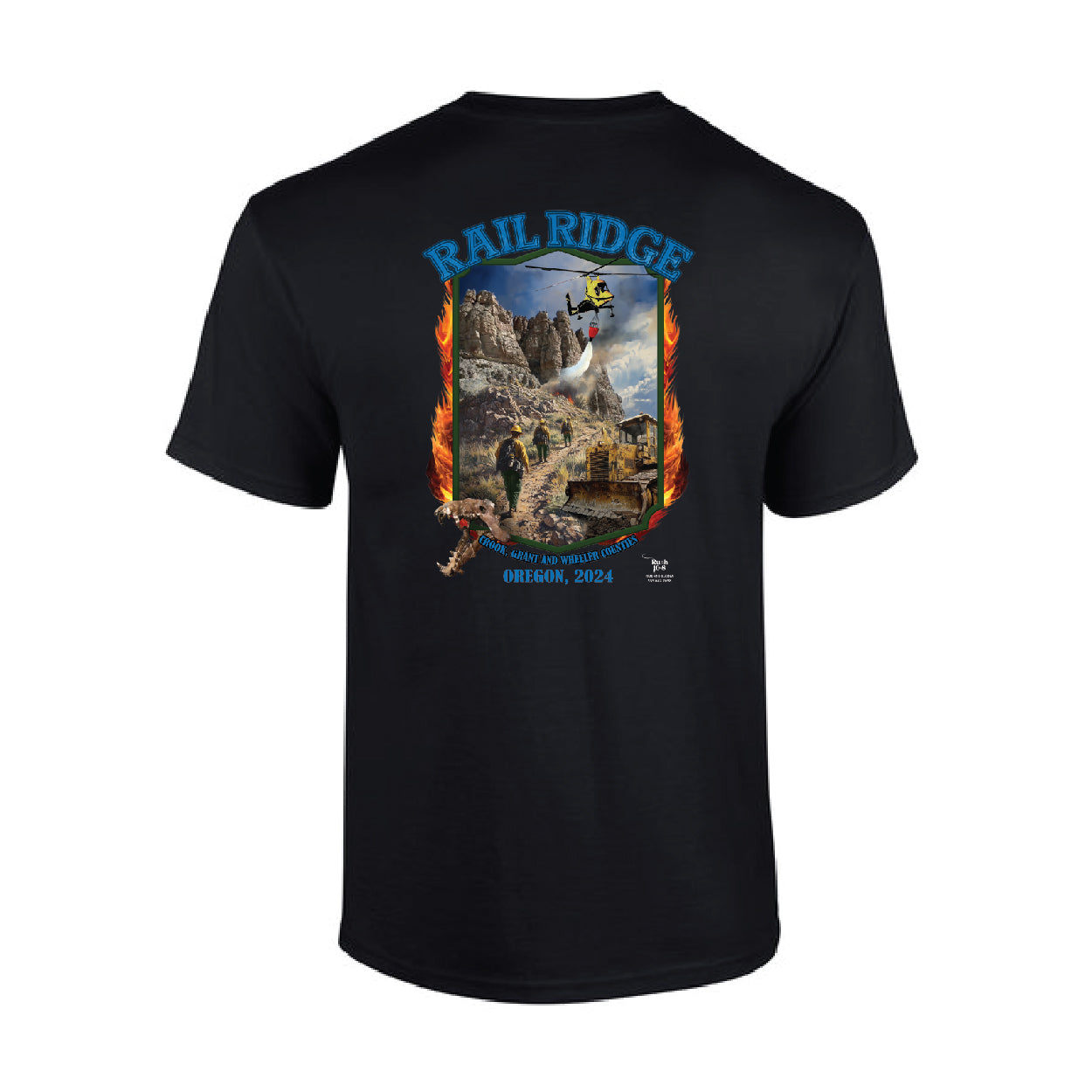 YOUTH RAIL RIDGE FIRE SHIRT