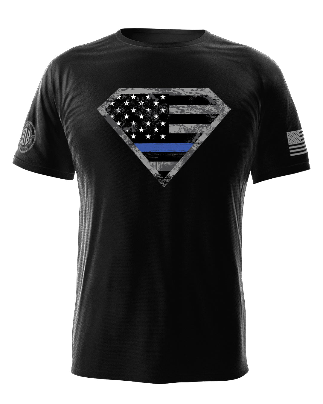 Thin Blue Line Shield Men's Tee