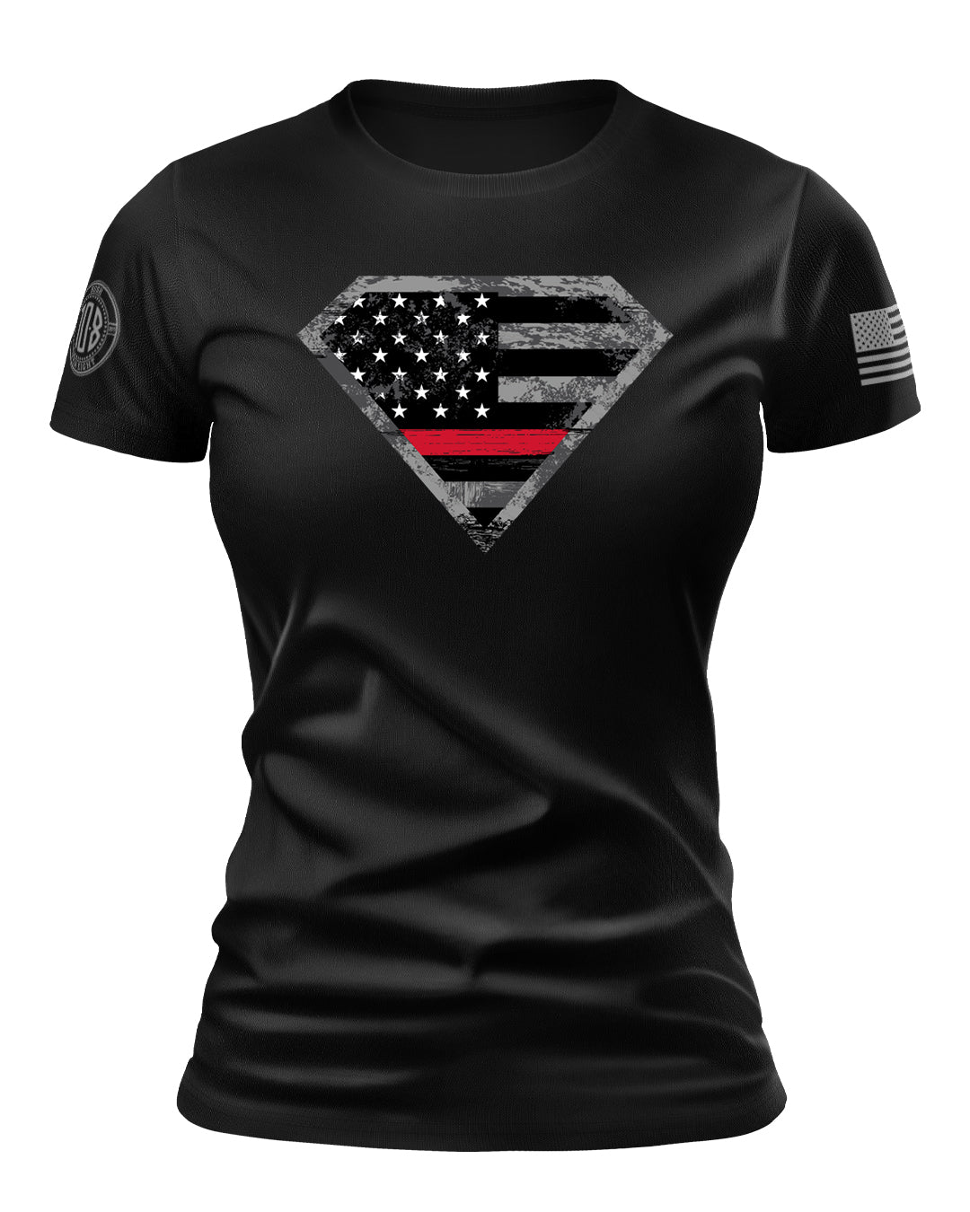 Thin Red Line Shield Women's Tee
