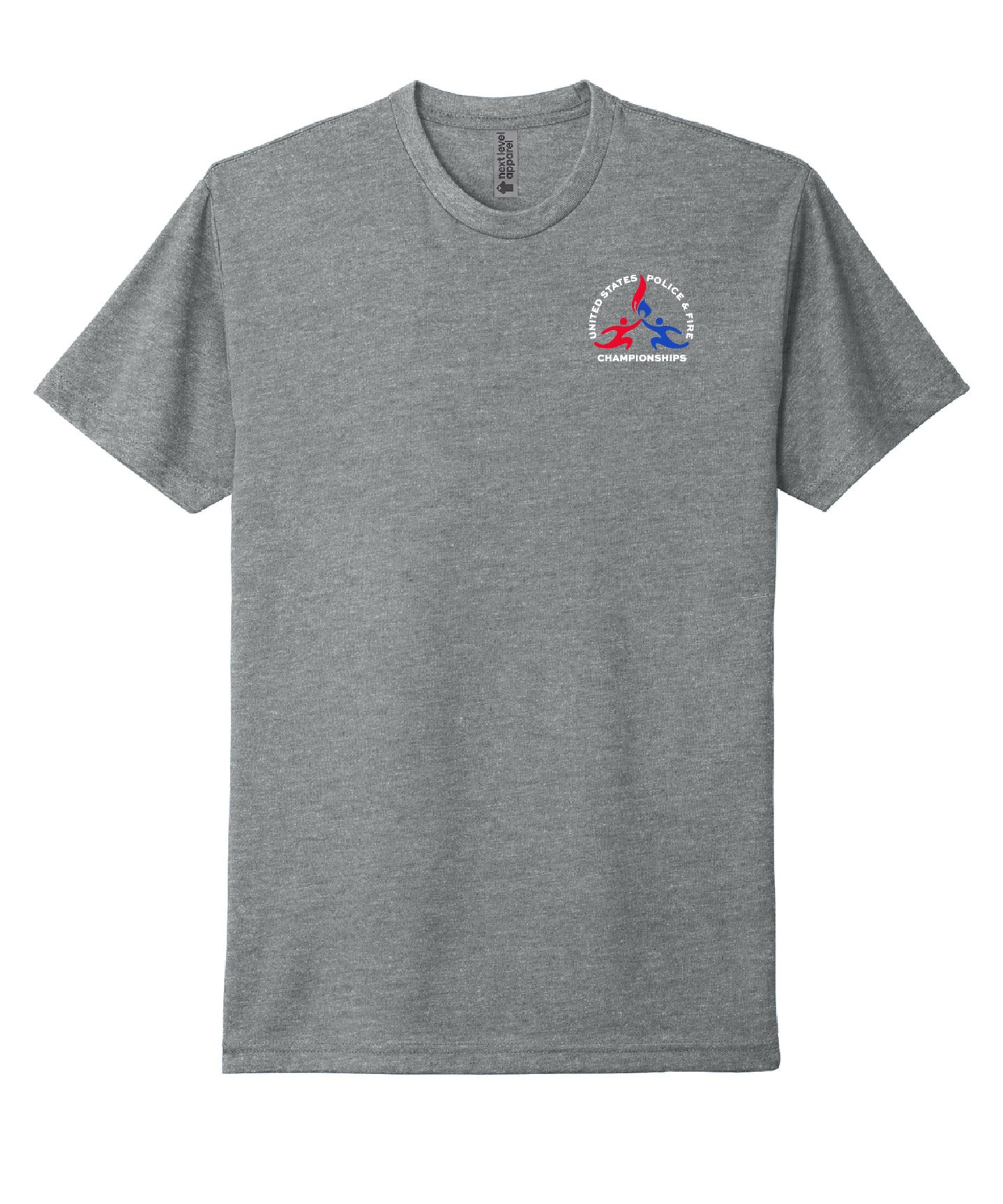USPFC Dark Heather Grey Next Level Apparel® Unisex CVC Tee