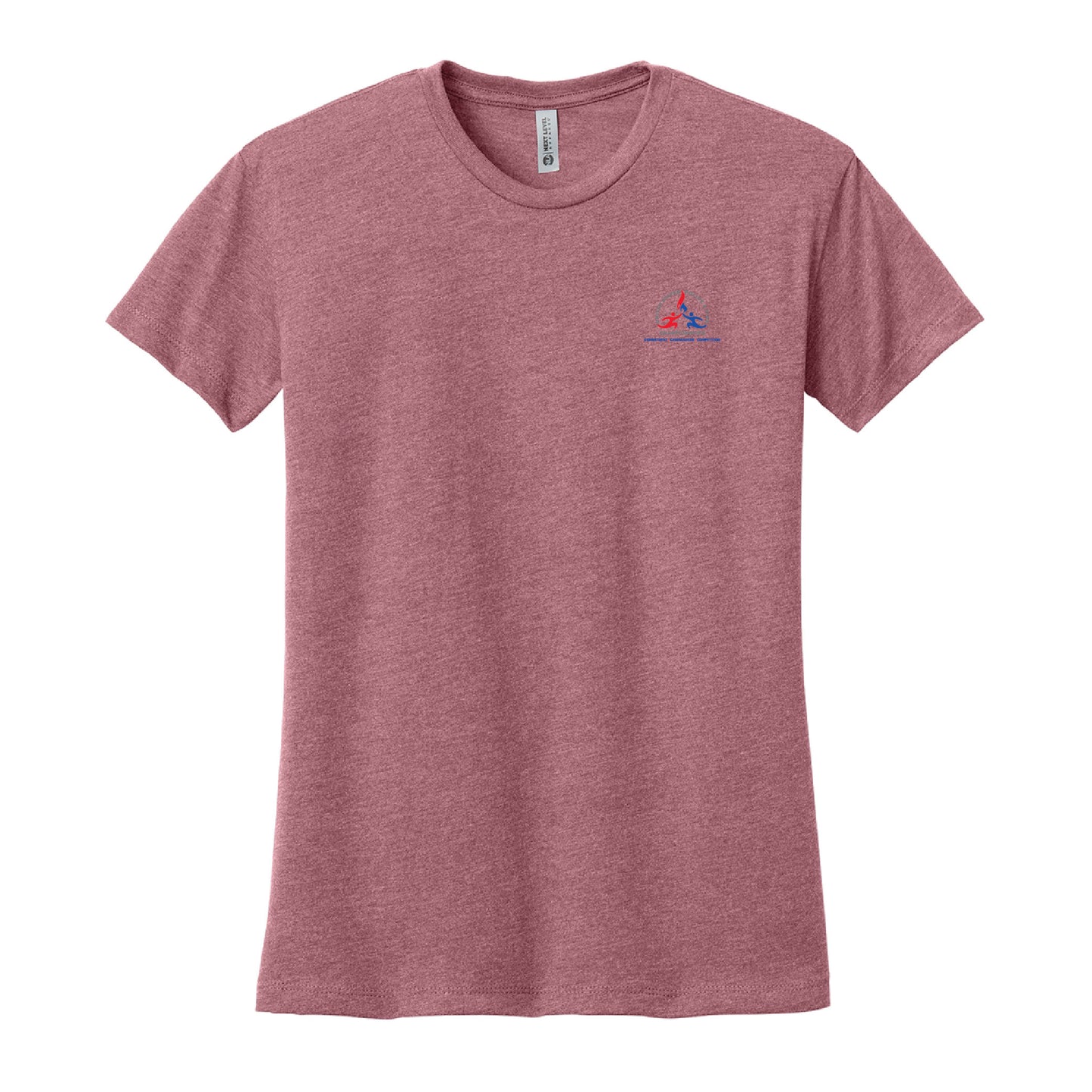 USPFC Heather Mauve Next Level Apparel® Women’s CVC Relaxed Tee