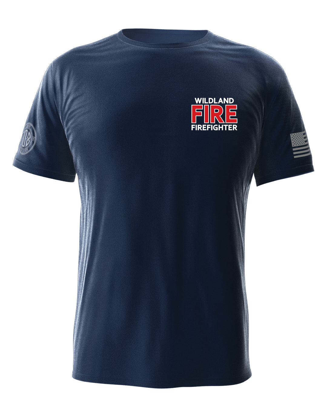 Navy Wildland Fire Firefighter Tee