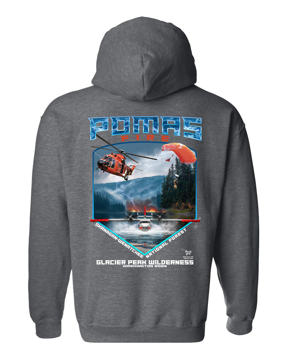 POMAS FIRE HOODIE 2025
