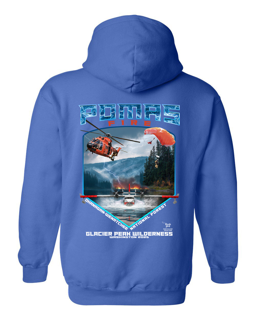 POMAS FIRE HOODIE 2025