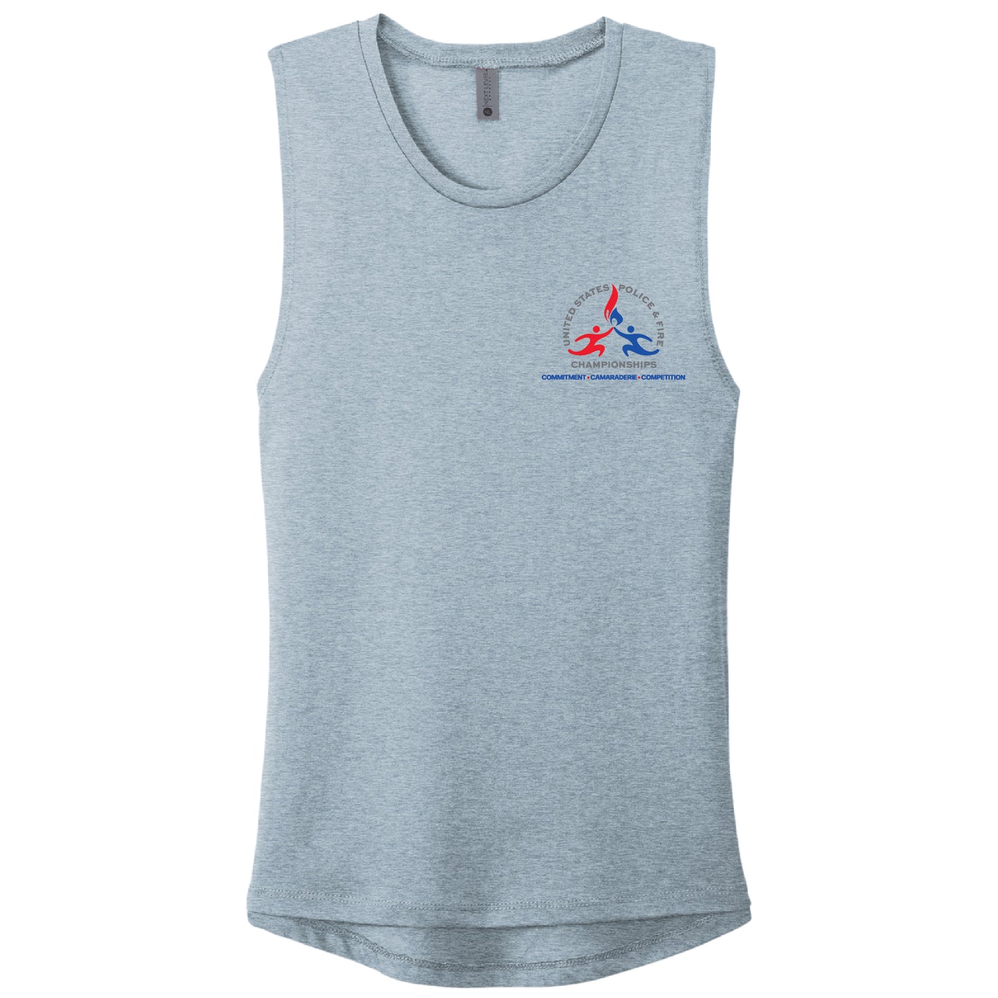 USPFC Stonewashed Denim Next Level Apparel® Women’s Festival Muscle Tank