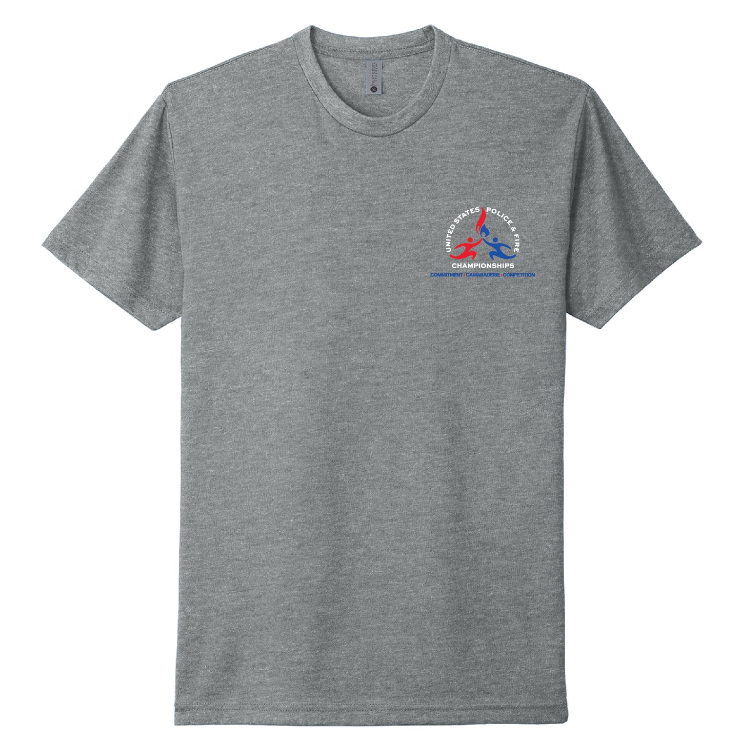USPFC Dark Heather Grey Next Level Apparel® Unisex CVC Tee