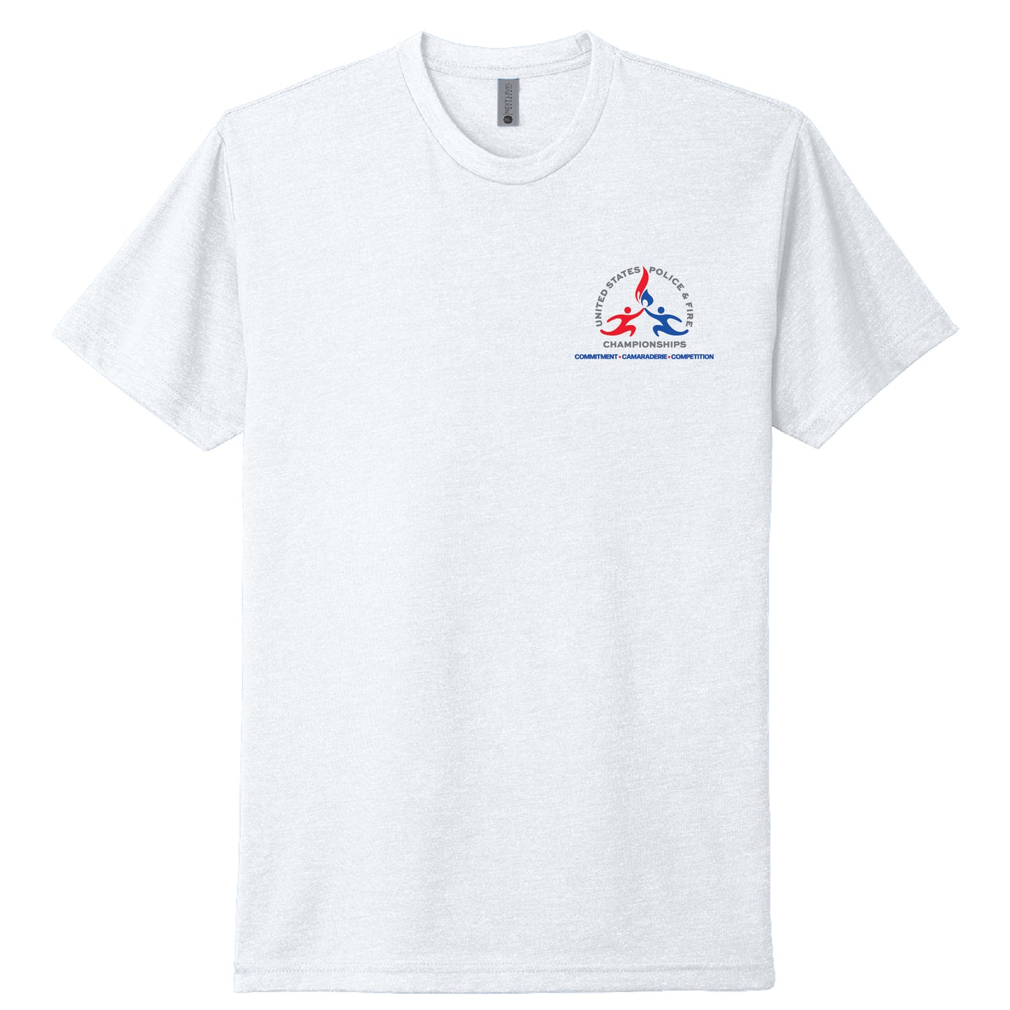 USPFC White Next Level Apparel® Unisex CVC Tee