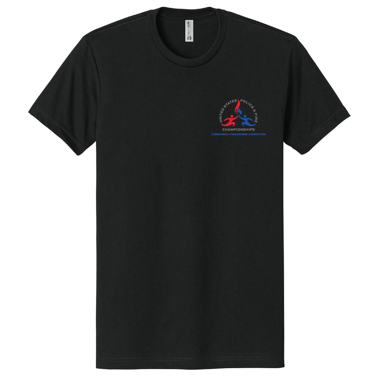 USPFC Black Next Level Apparel® Unisex CVC Tee