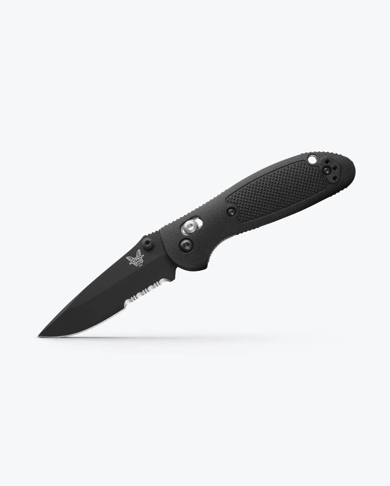 556SBK-S30V Mini Griptilian® | Black Grivory® | Drop-point