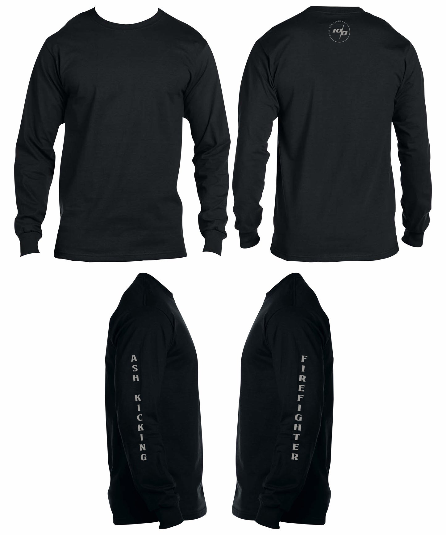 Ash Kicking Firefighter Long Sleeve Thermal