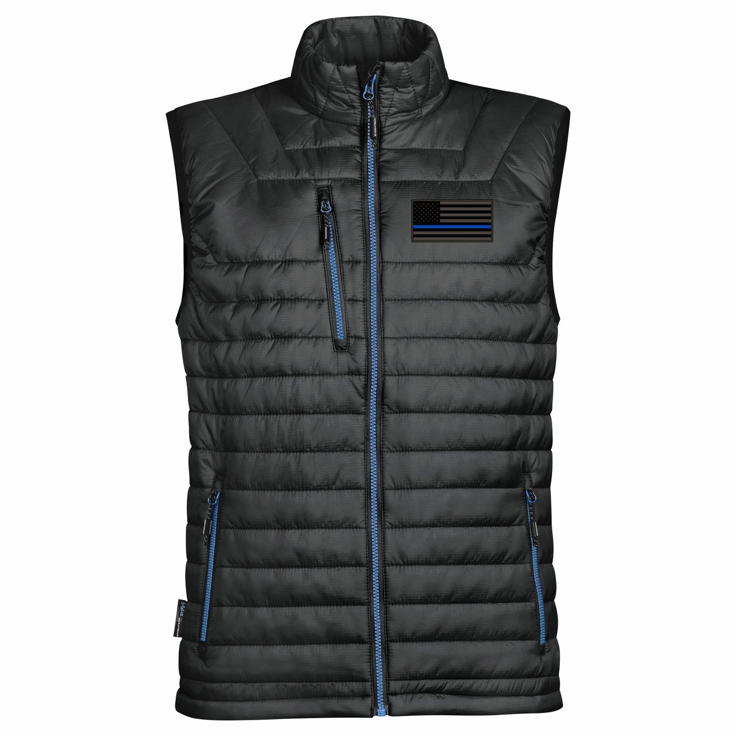 Men's Blue Line Puffy Vest