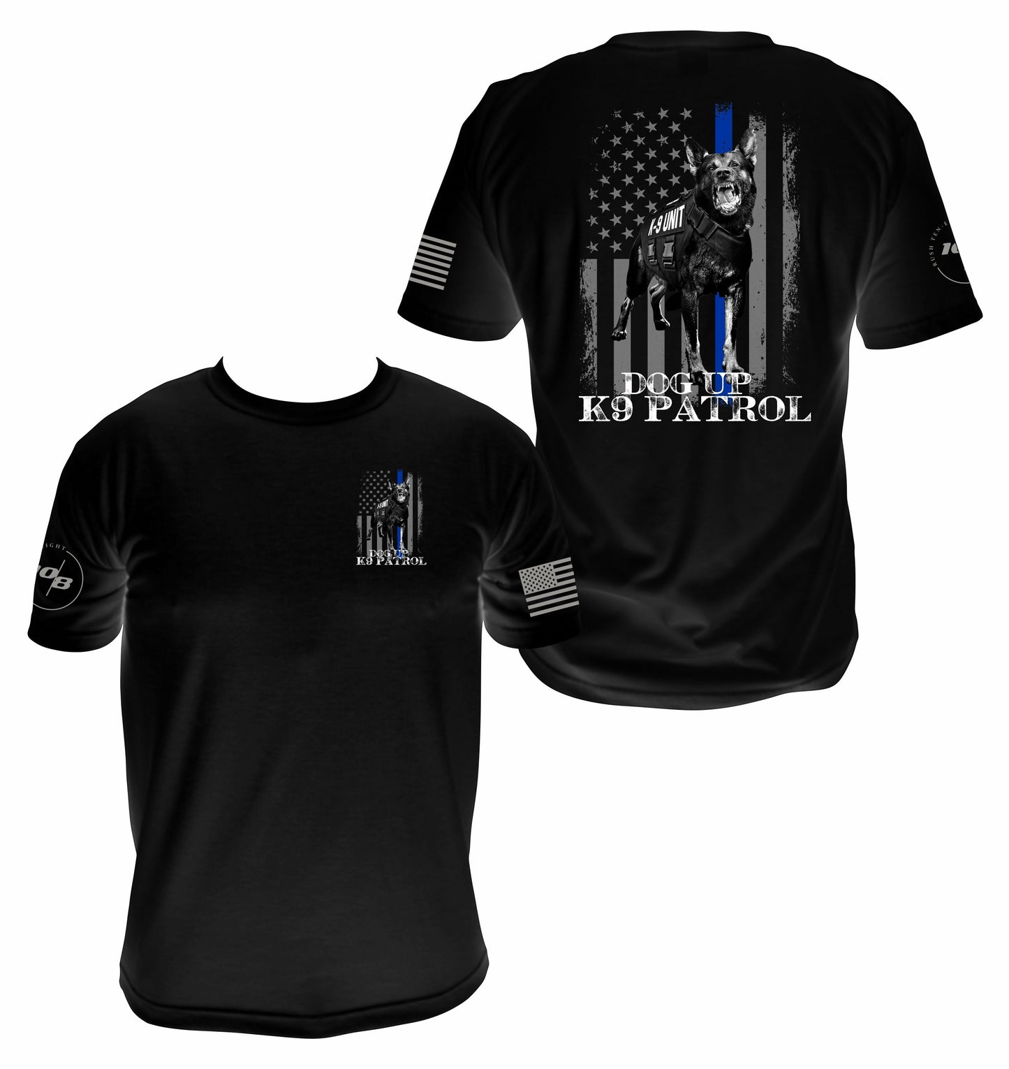Blue Line K9 Dog Up T-shirt