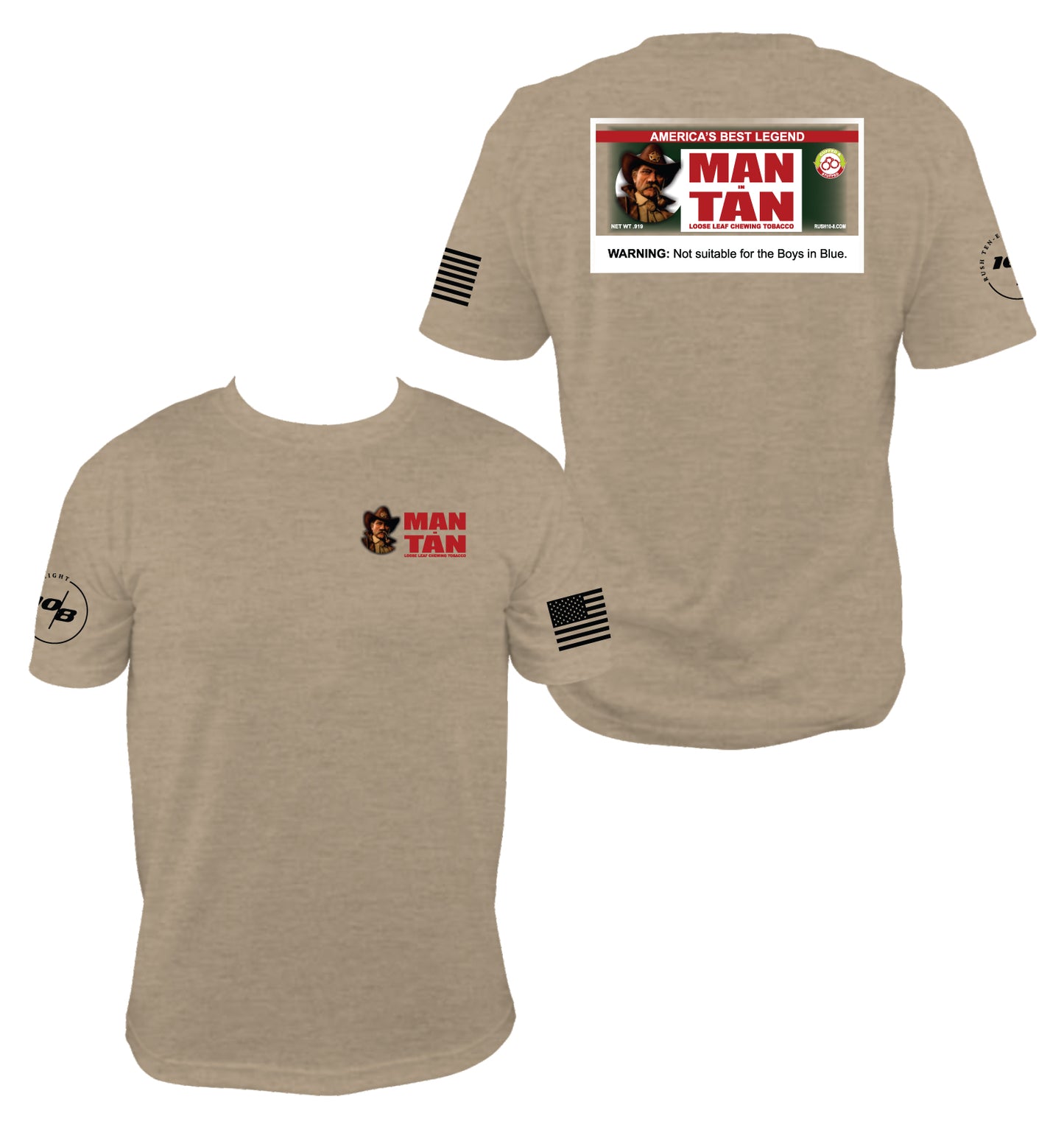 Man In Tan Men's Tee