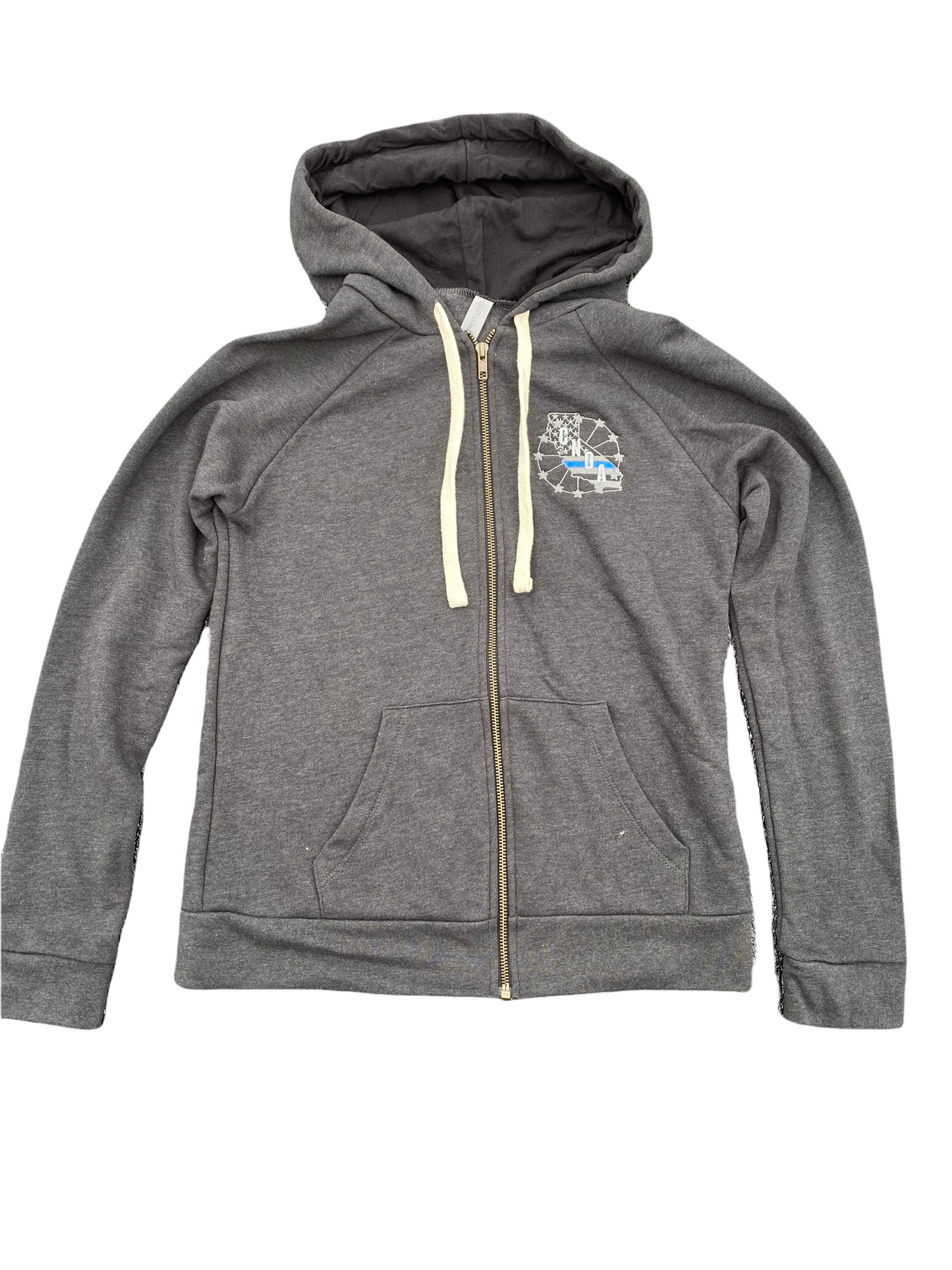 CNOA Ladies' Malibu Raglan Full-Zip Hooded Sweatshirt