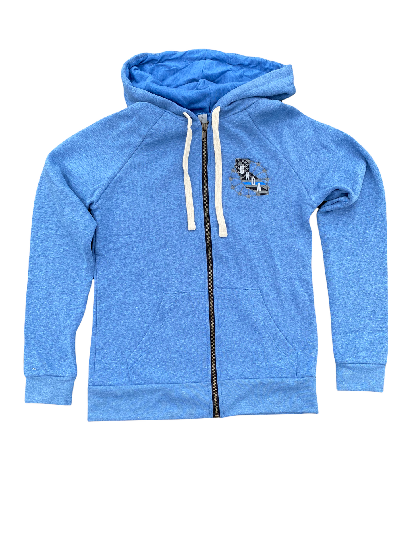 CNOA Ladies' Malibu Raglan Full-Zip Hooded Sweatshirt