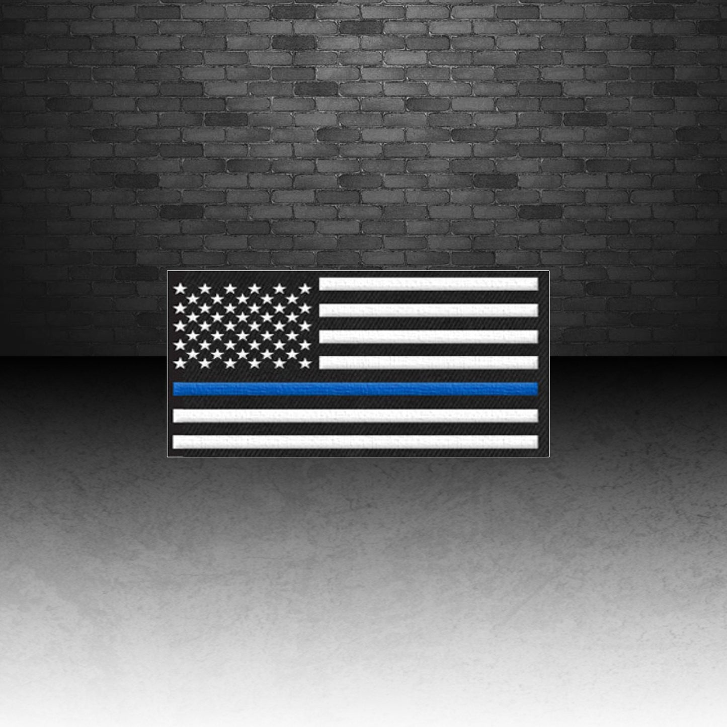 Blue Line Flag Patch