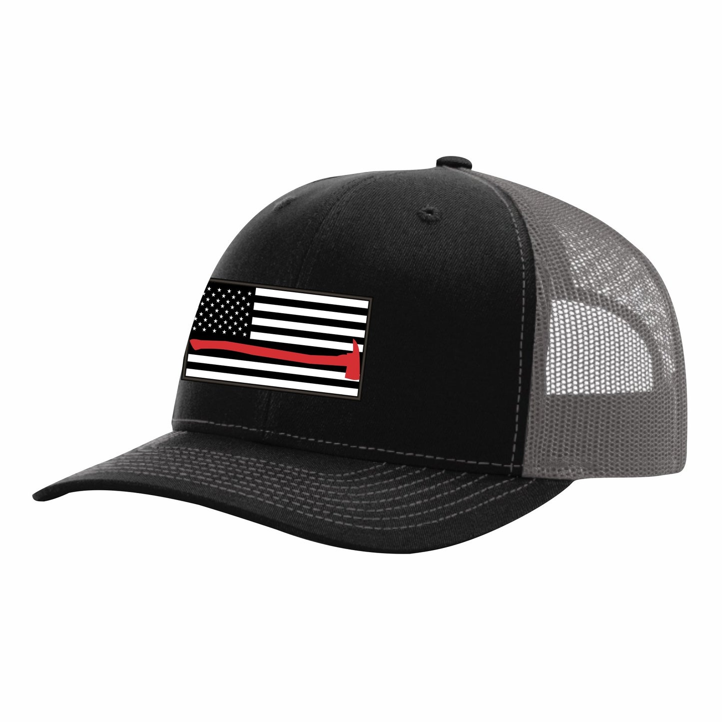 Red Line Trucker Snap Back Hat