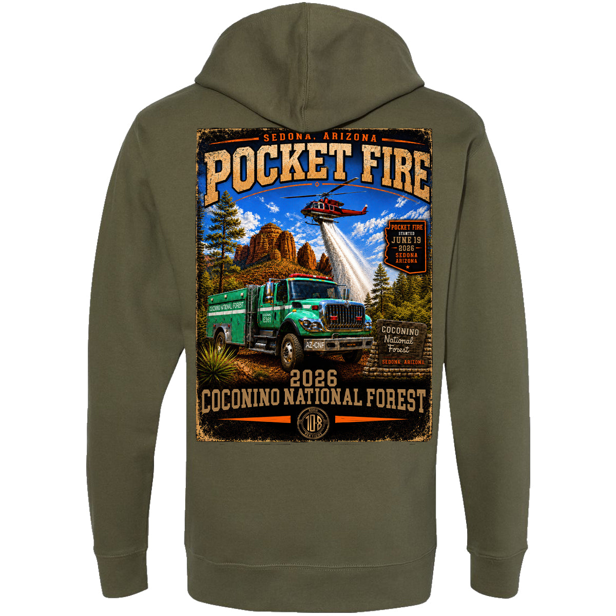THE POCKET FIRE HOODIE 2026