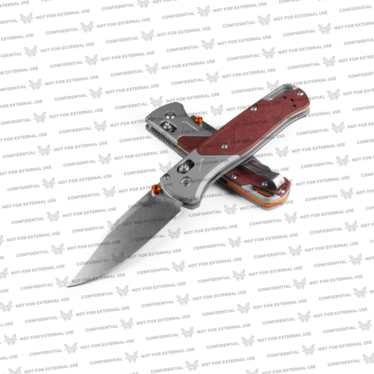 537-09 Bugout® | Grey/Redstone Aluminum & Richlite