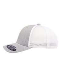 USPFC 2026 MELANGE SILVER/WHITE Flexfit Adult 110® Mesh Cap