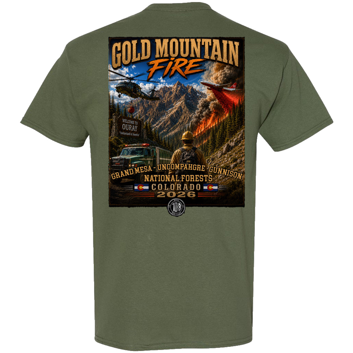 THE GOLD MOUNTAIN FIRE SHIRT 2026